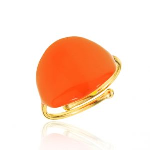 gregio xryso daxrtilidi me portokali smalto