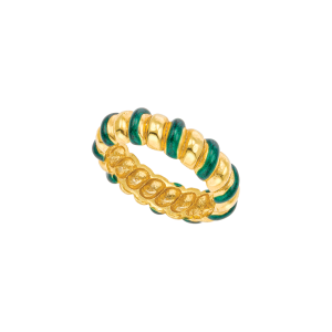 xryso daxtilidi me prasino smalto