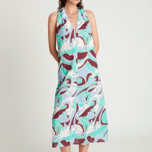 Makri forema me floral print.